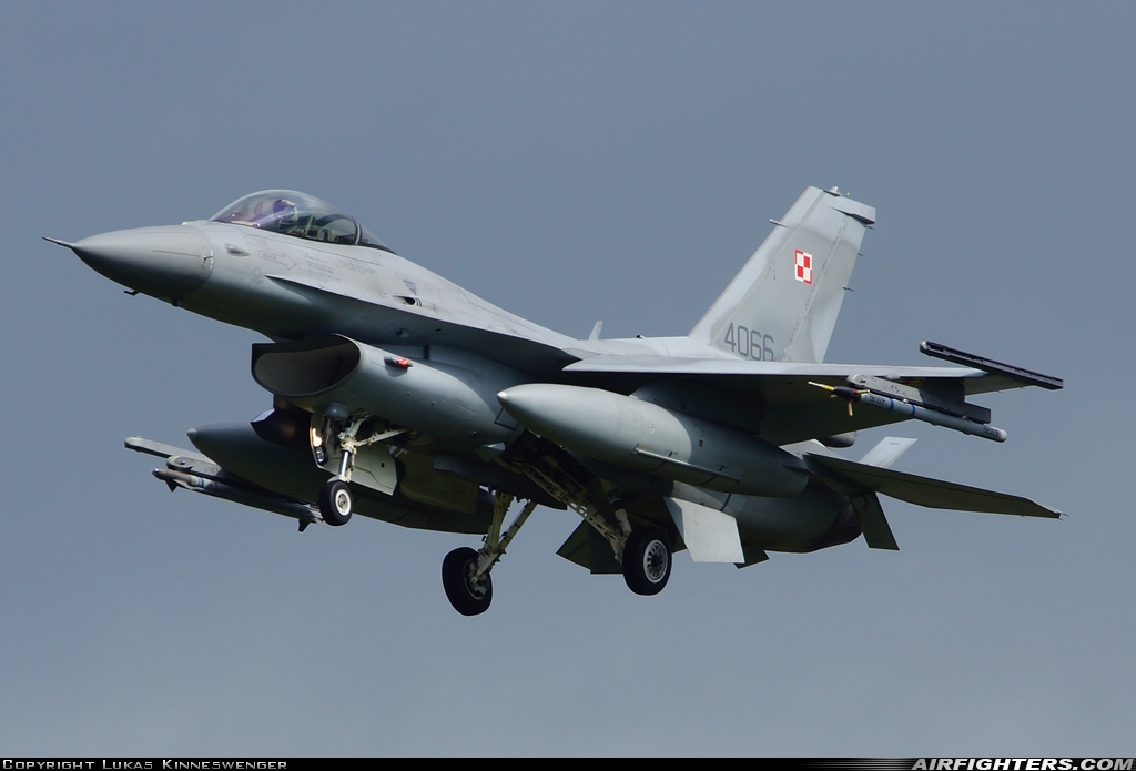 Poland - Air Force General Dynamics F-16C Fighting Falcon 4066 at Leeuwarden (LWR / EHLW), Netherlands