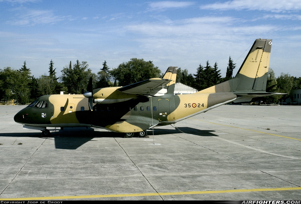 Spain - Air Force CASA CN235M-100 T.19B-06 at Madrid - Getafe (LEGT), Spain