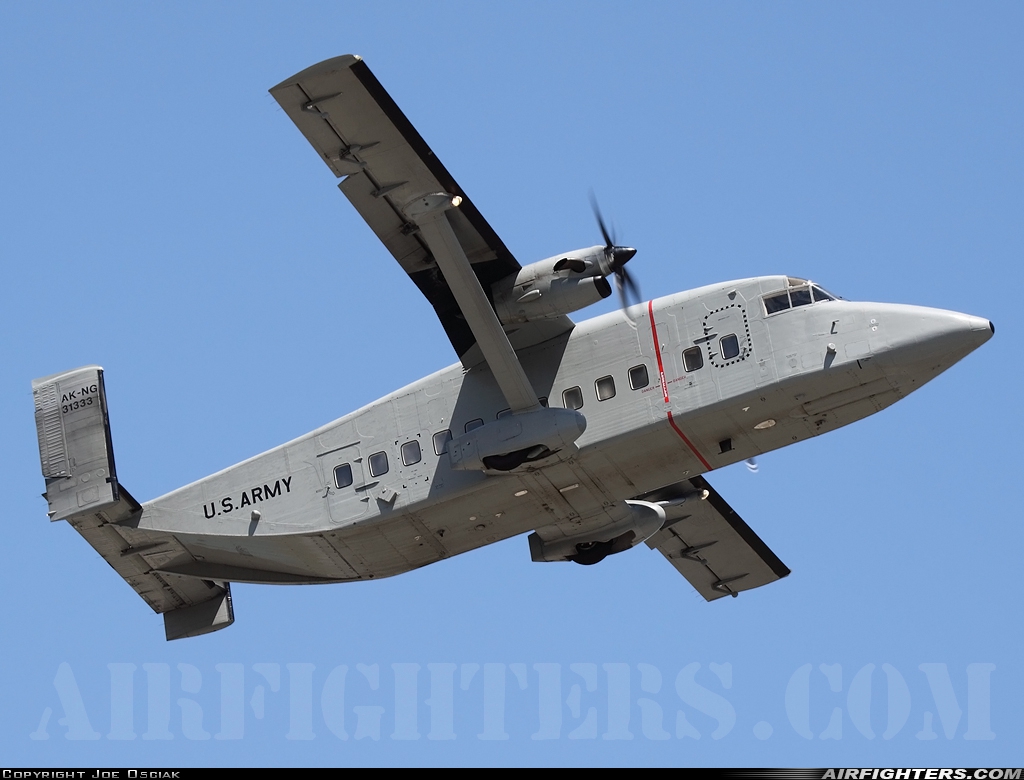 USA - Army Short C-23C Sherpa 93-1333 at North Kingstown - Quonset State (Quonset Point NAS) (OQU / NCO / RI12 / KOQU), USA