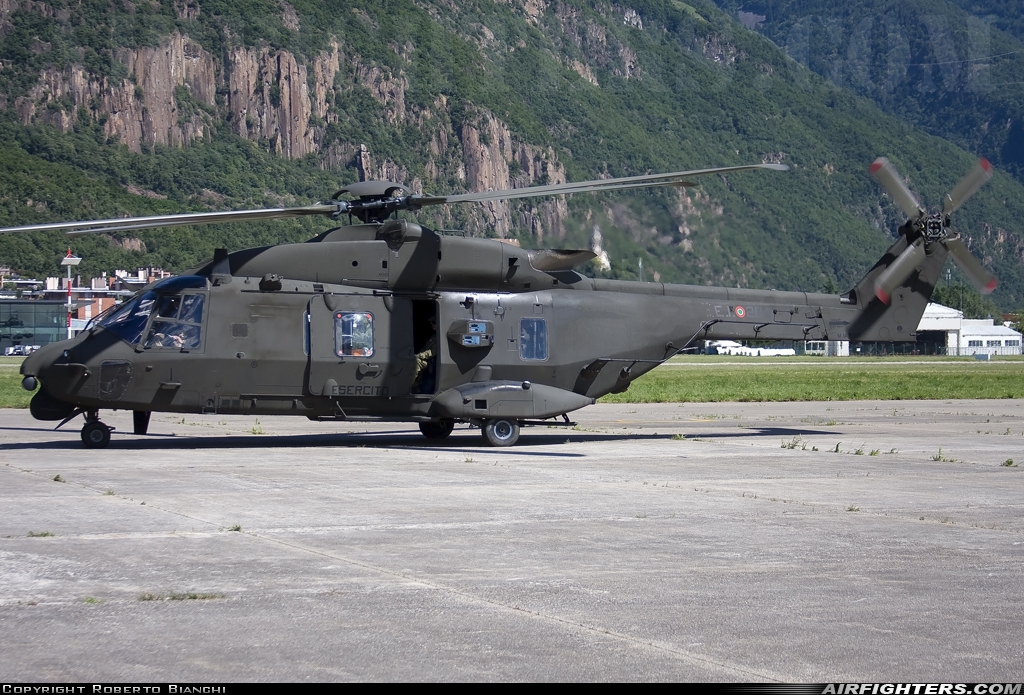 Italy - Army NHI UH-90A (NH-90TTH) MM81521 at Bolzano (- Dolomiti / G. Sabelli) (BZO / LIPB), Italy