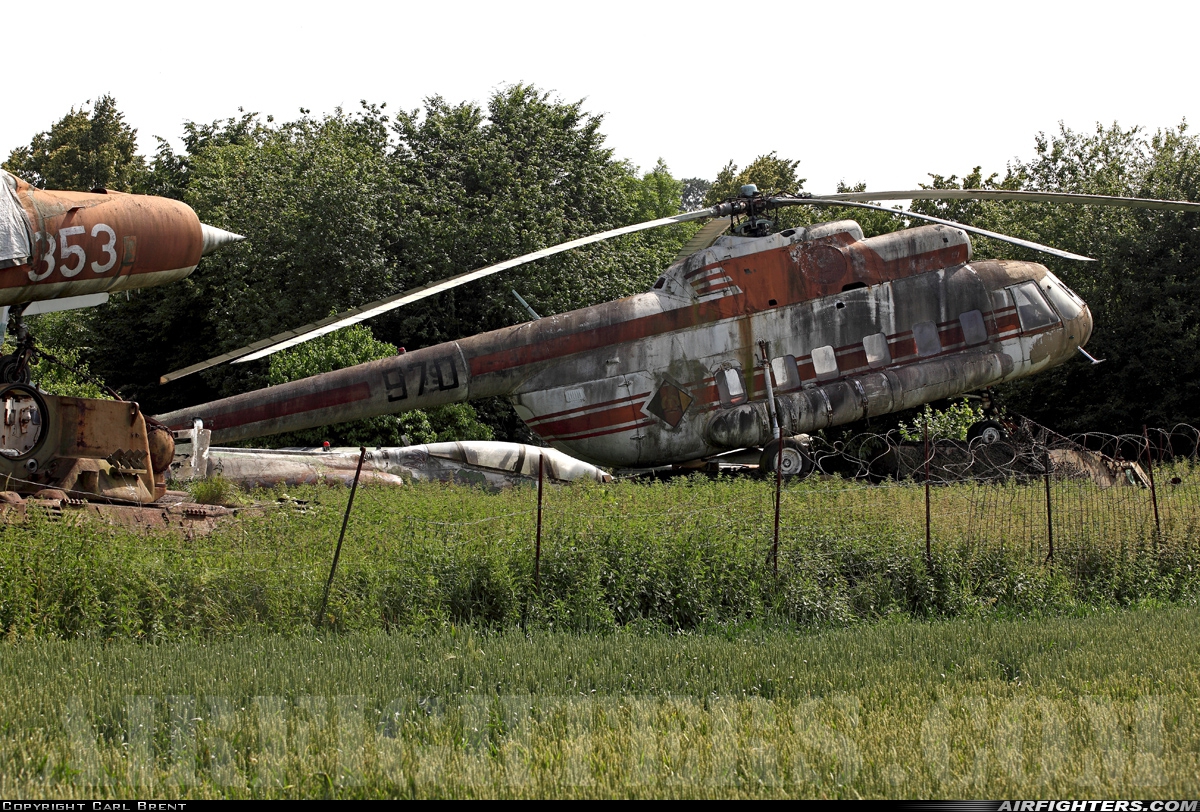 East Germany - Air Force Mil Mi-8PS 970 at Off-Airport - Bad Oeynhausen, Germany