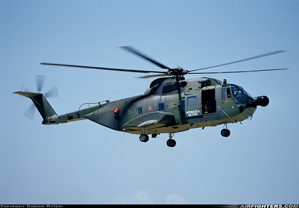 Italy - Air Force Agusta-Sikorsky HH-3F (AS-61R) MM80977 at Foggia  Amendola  (LIBA), Italy