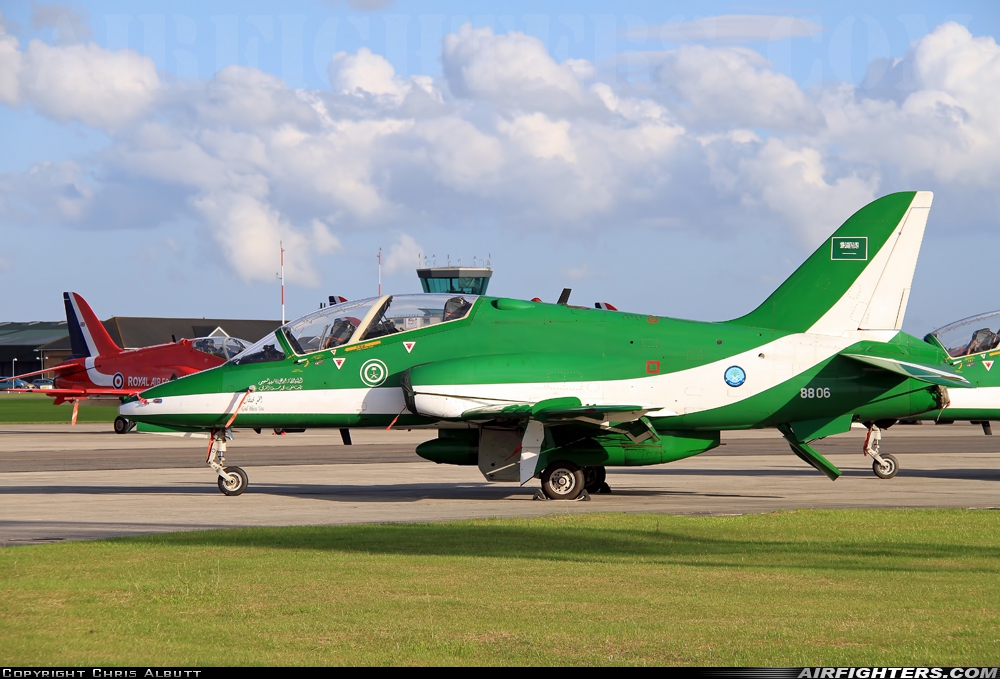 Saudi Arabia - Air Force British Aerospace Hawk Mk.65 8806 at Yeovilton (YEO / EGDY), UK