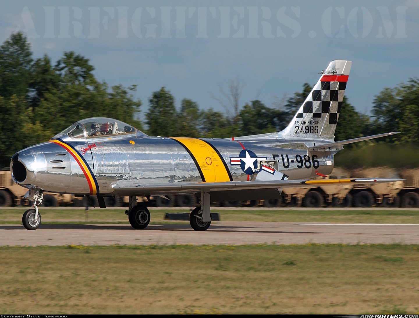Private North American F-86F Sabre NX188RL at Oshkosh - Wittman Regional (OSH / KOSH), USA