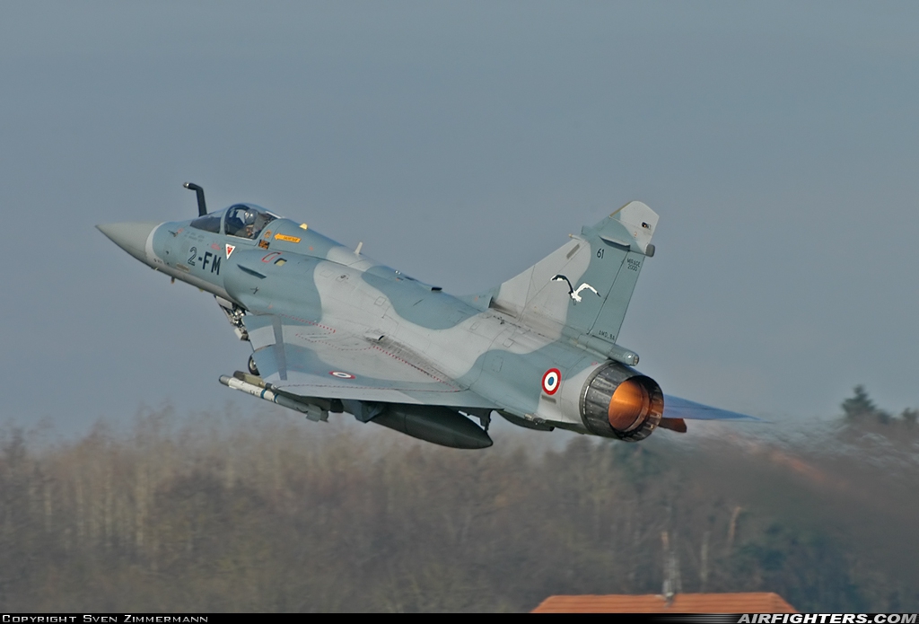 France - Air Force Dassault Mirage 2000-5F 61 at Payerne (LSMP), Switzerland