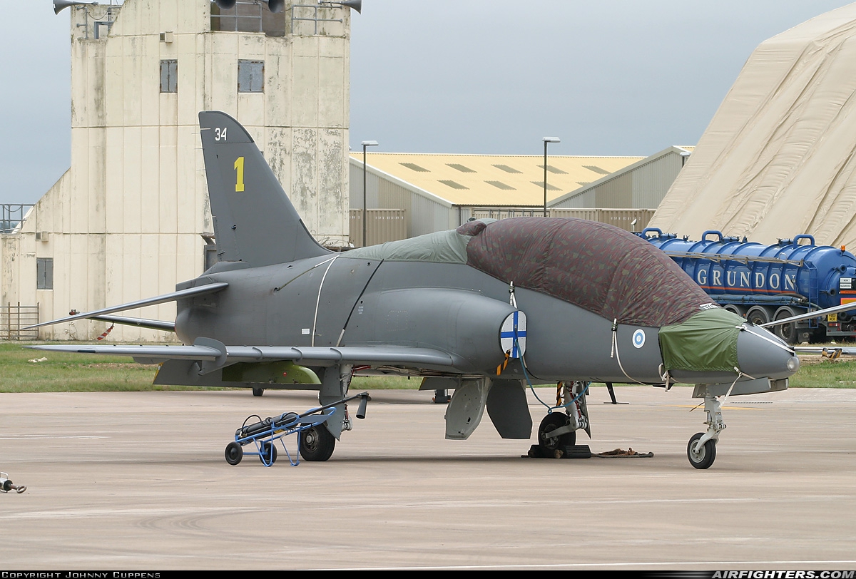 Finland - Air Force British Aerospace Hawk Mk.51 HW-334 at Fairford (FFD / EGVA), UK