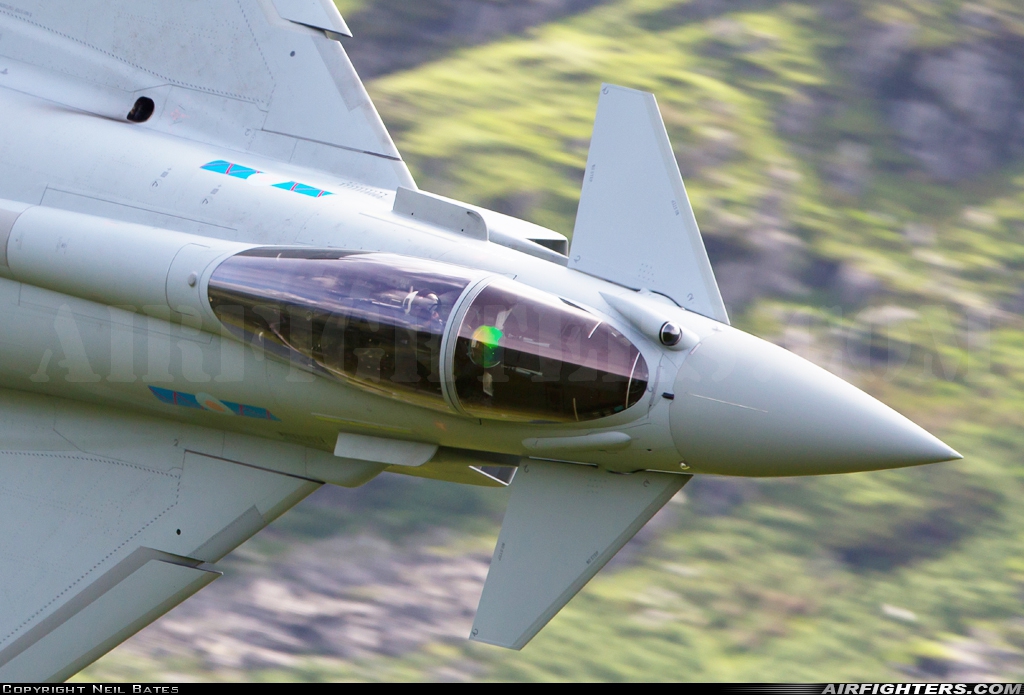 UK - Air Force Eurofighter Typhoon FGR4 ZK333 at Off-Airport - Machynlleth Loop Area, UK