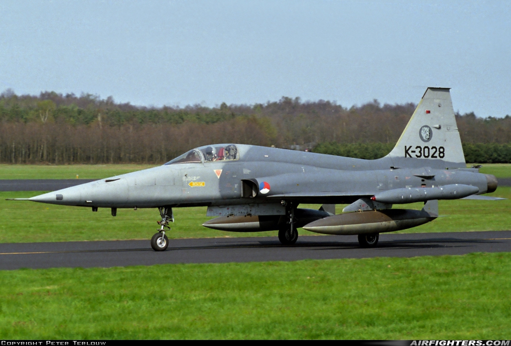 Netherlands - Air Force Canadair NF-5A (CL-226) K-3028 at Utrecht - Soesterberg (UTC / EHSB), Netherlands