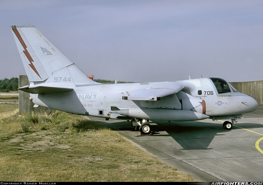 USA - Navy Lockheed S-3B Viking 159744 at Nordholz (- Cuxhaven) (NDZ / ETMN), Germany