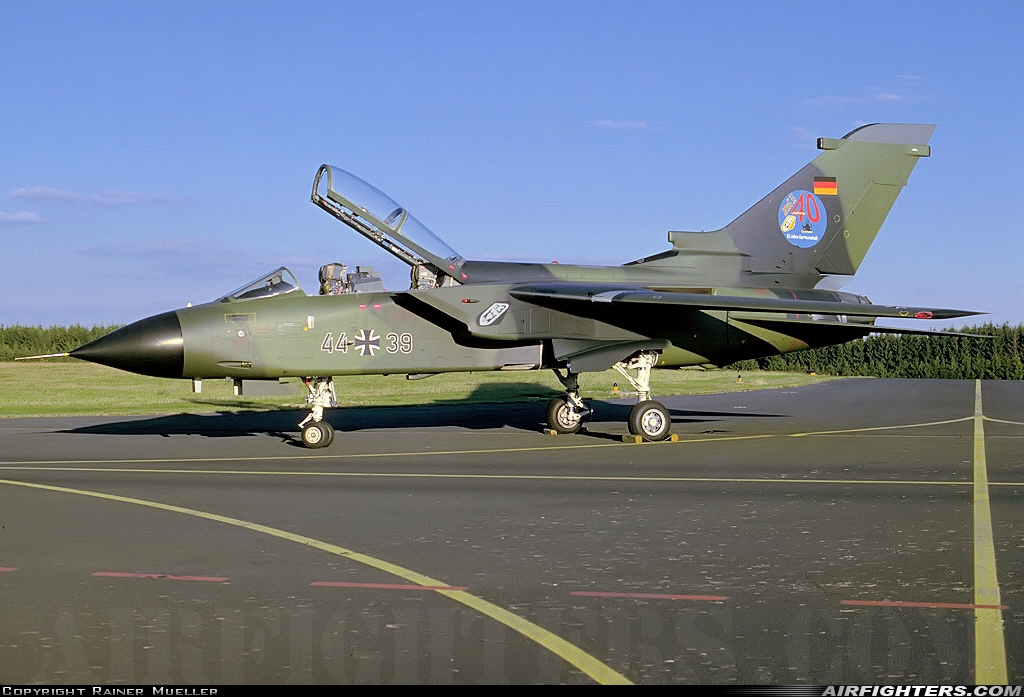 Germany - Air Force Panavia Tornado IDS(T) 44+39 at Buchel (ETSB), Germany