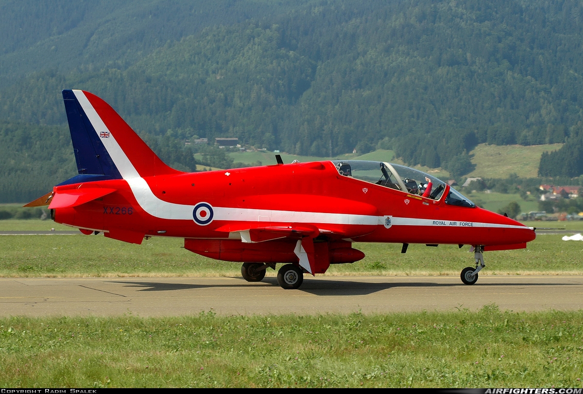 UK - Air Force British Aerospace Hawk T.1A XX266 at Zeltweg (LOXZ), Austria