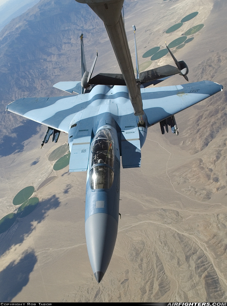 USA - Air Force McDonnell Douglas F-15D Eagle 80-0058 at In Flight, USA