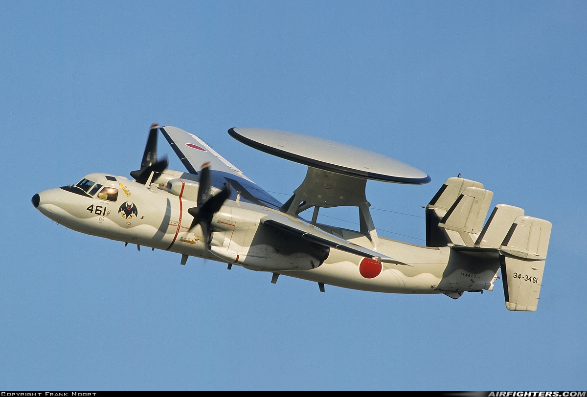 Japan - Air Force Grumman E-2C Hawkeye 34-3461 at Tokyo - Iruma (RJTJ), Japan