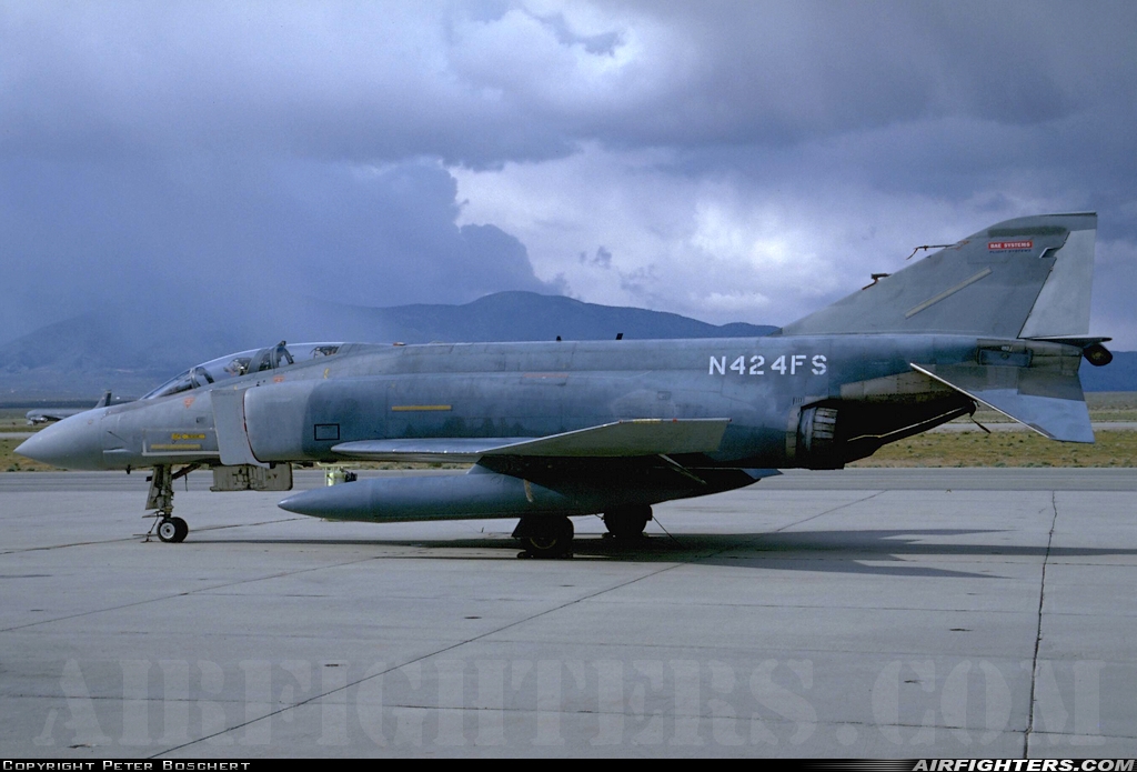 Company Owned - BAe Systems McDonnell Douglas F-4D Phantom II N424FS at Mojave (MHV), USA