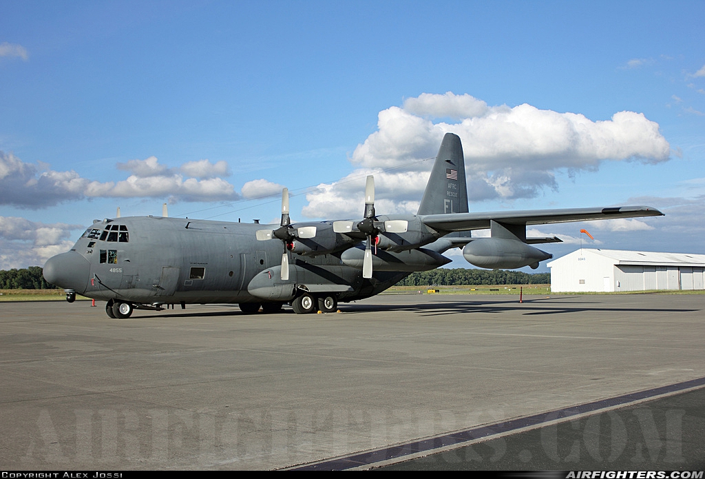 USA - Air Force Lockheed HC-130P Hercules (L-382) 64-4855 at Portland - Int. (PDX / KPDX), USA