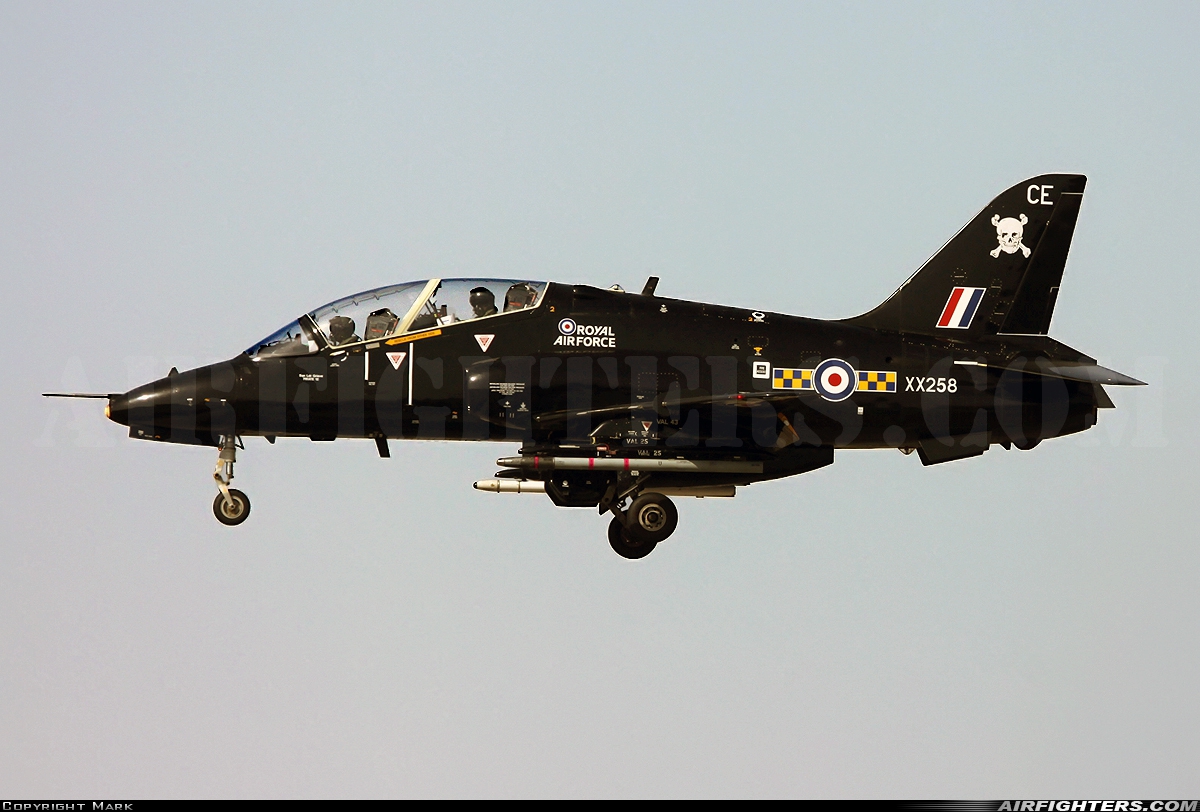 UK - Air Force British Aerospace Hawk T.1A XX258 at Luqa - Malta International (MLA / LMML), Malta