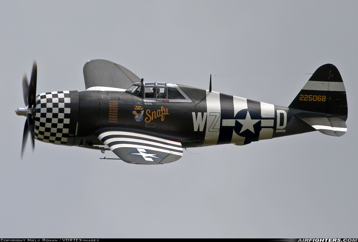 Private - The Fighter Collection Republic P-47G Thunderbolt G-CDVX at Duxford (EGSU), UK