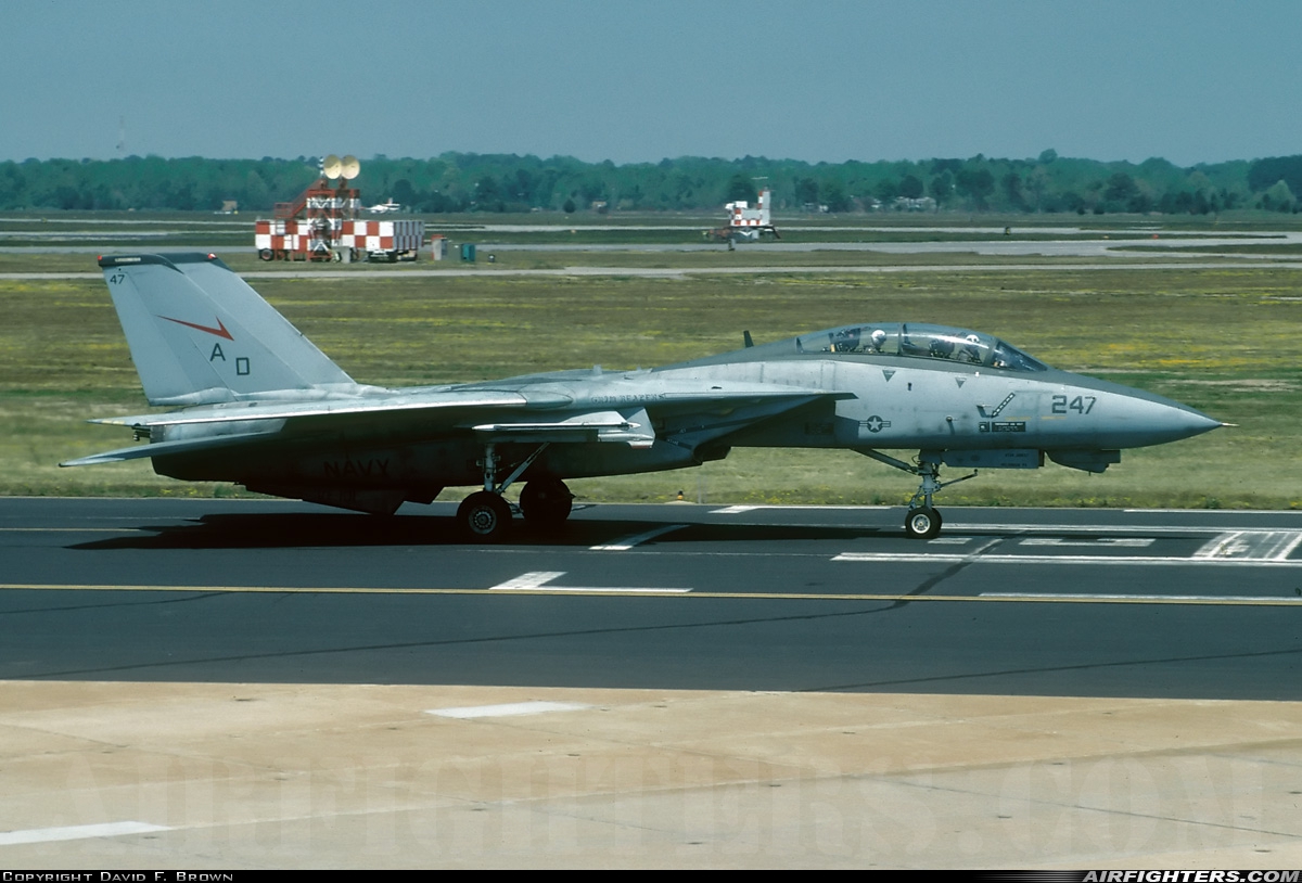 USA - Navy Grumman F-14A Tomcat 161295 at Virginia Beach - Oceana NAS / Apollo Soucek Field (NTU / KNTU), USA