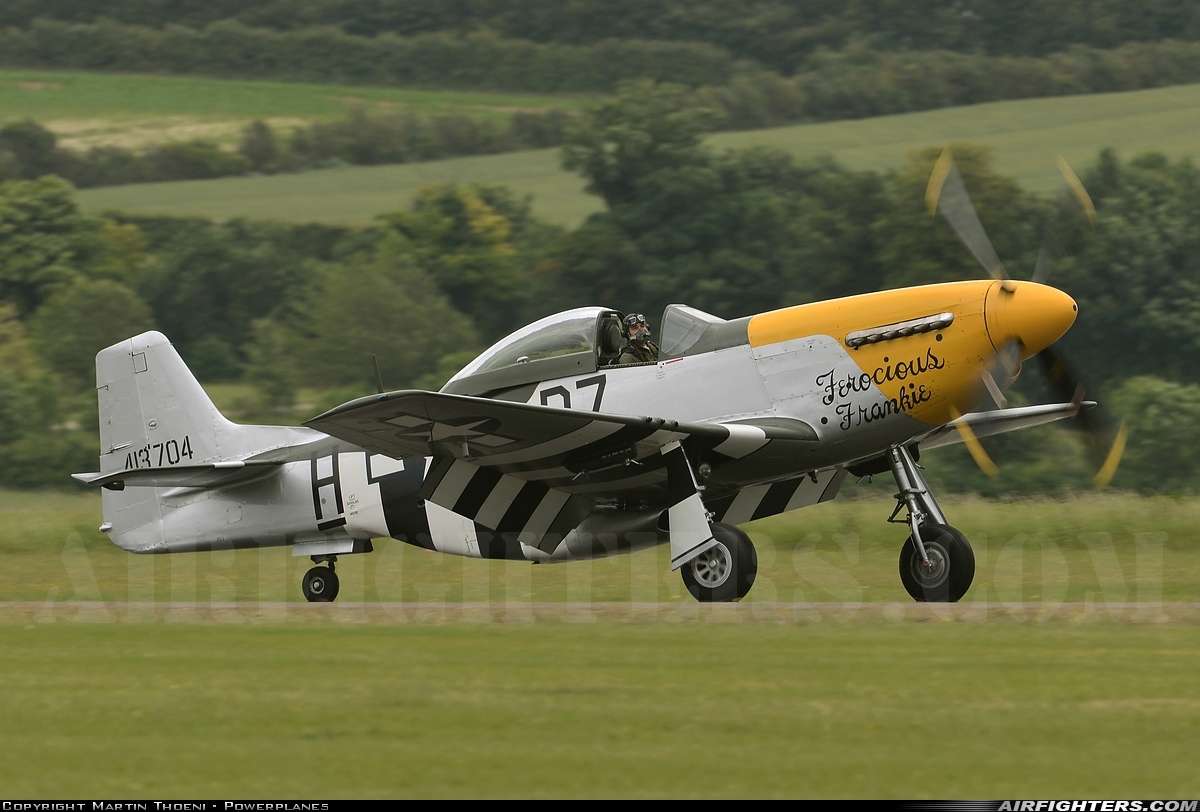 Private - Old Flying Machine Company North American P-51D Mustang G-BTCD at Duxford (EGSU), UK