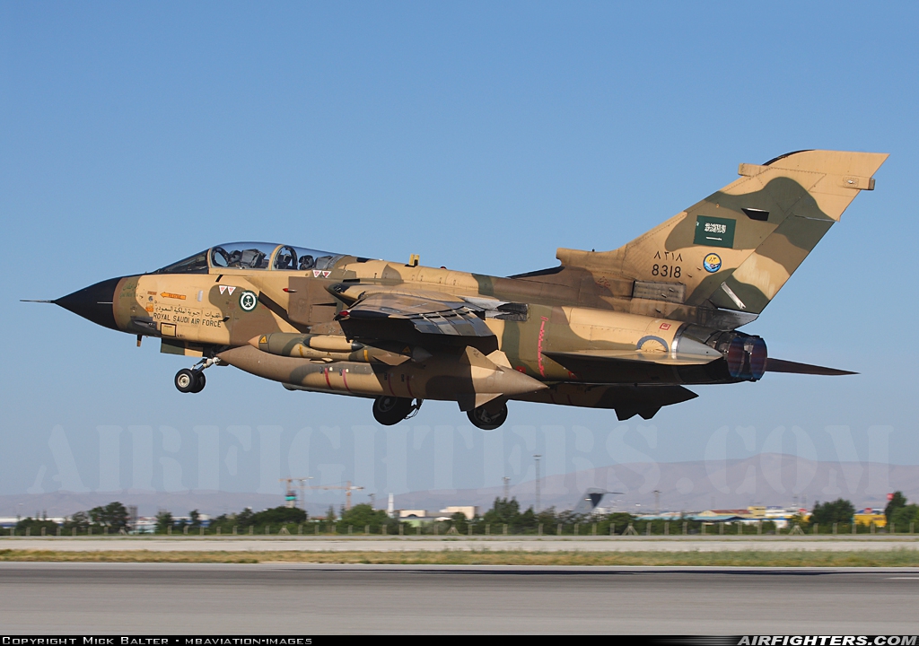 Saudi Arabia - Air Force Panavia Tornado IDS 8318 at Konya (KYA / LTAN), Türkiye