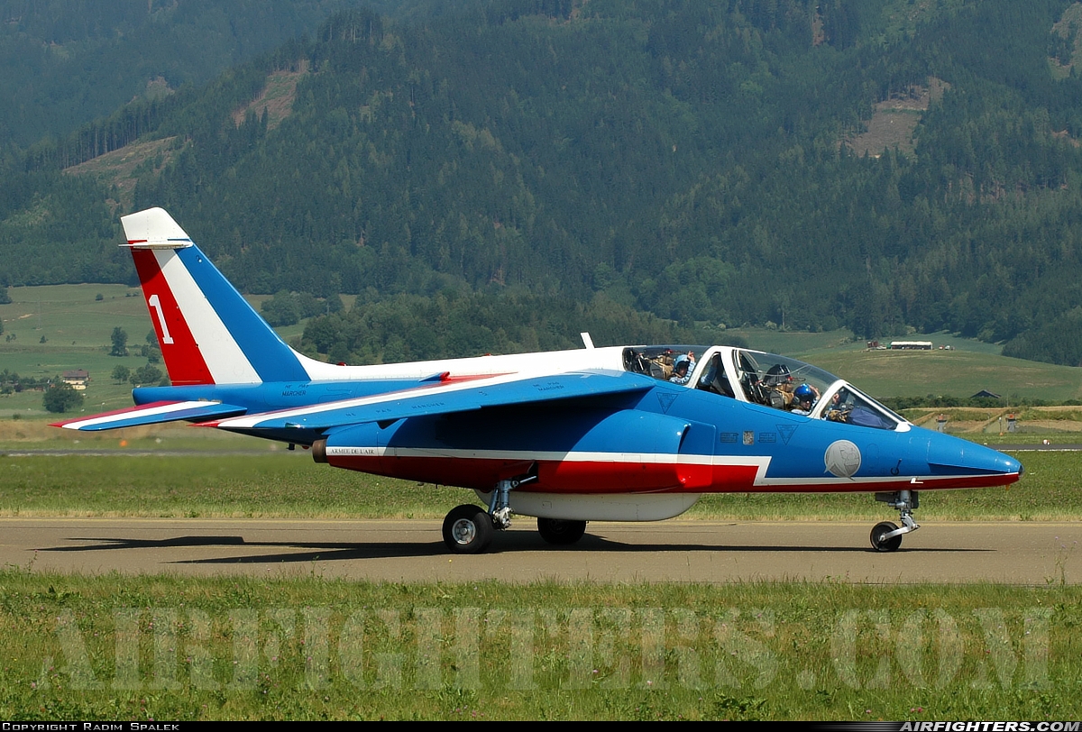 France - Air Force Dassault/Dornier Alpha Jet E E94 at Zeltweg (LOXZ), Austria