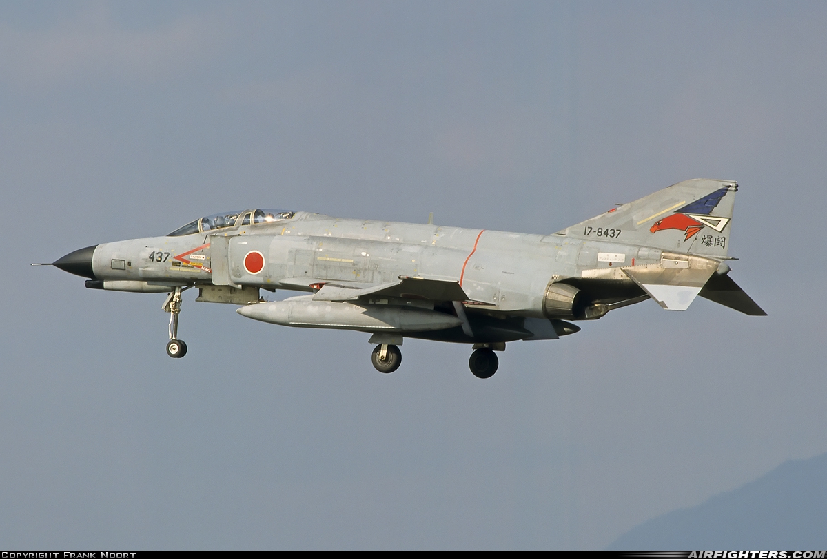 Japan - Air Force McDonnell Douglas F-4EJ Phantom II 17-8437 at Nyutabaru (RJFN), Japan