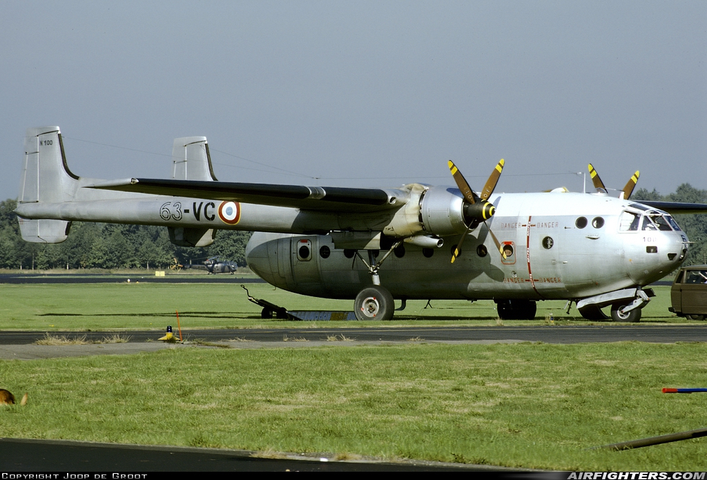 France - Air Force Nord N-2501F Noratlas 100 at Eindhoven (- Welschap) (EIN / EHEH), Netherlands