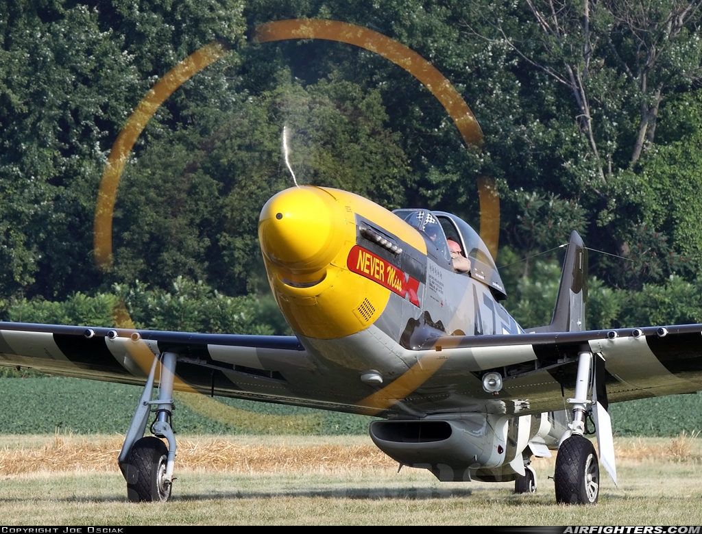 Private North American F-51D MkII Mustang N119H at Geneseo (D52), USA