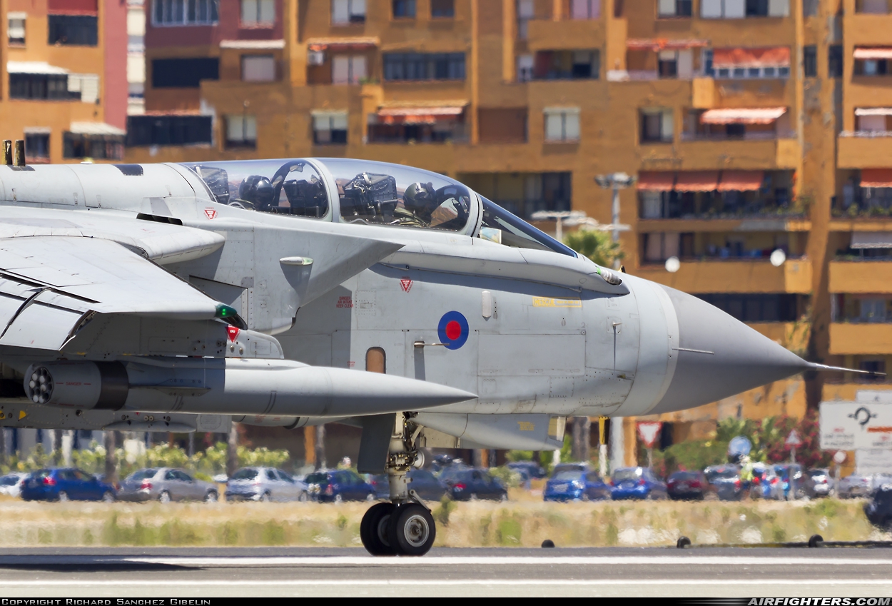 UK - Air Force Panavia Tornado GR4A ZG714 at Gibraltar - North Front (GIB / LXGB), Gibraltar