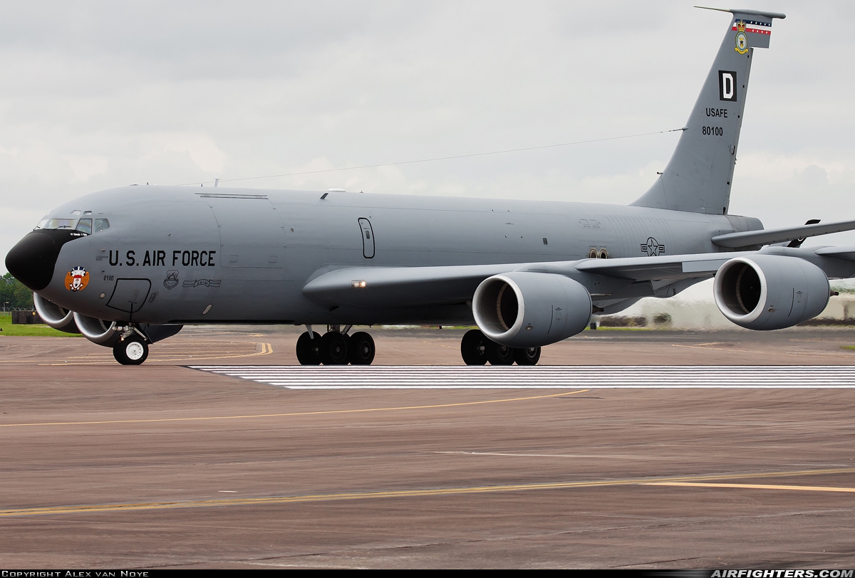 USA - Air Force Boeing KC-135R Stratotanker (717-148) 58-0100 at Fairford (FFD / EGVA), UK