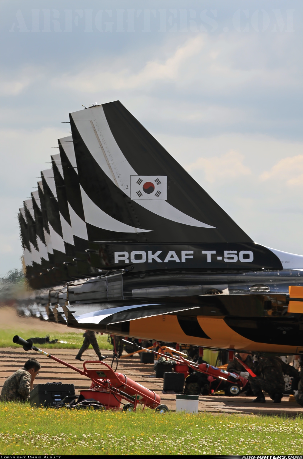 South Korea - Air Force Korean Aerospace Industries T-50B Golden Eagle 10-0059 at Fairford (FFD / EGVA), UK