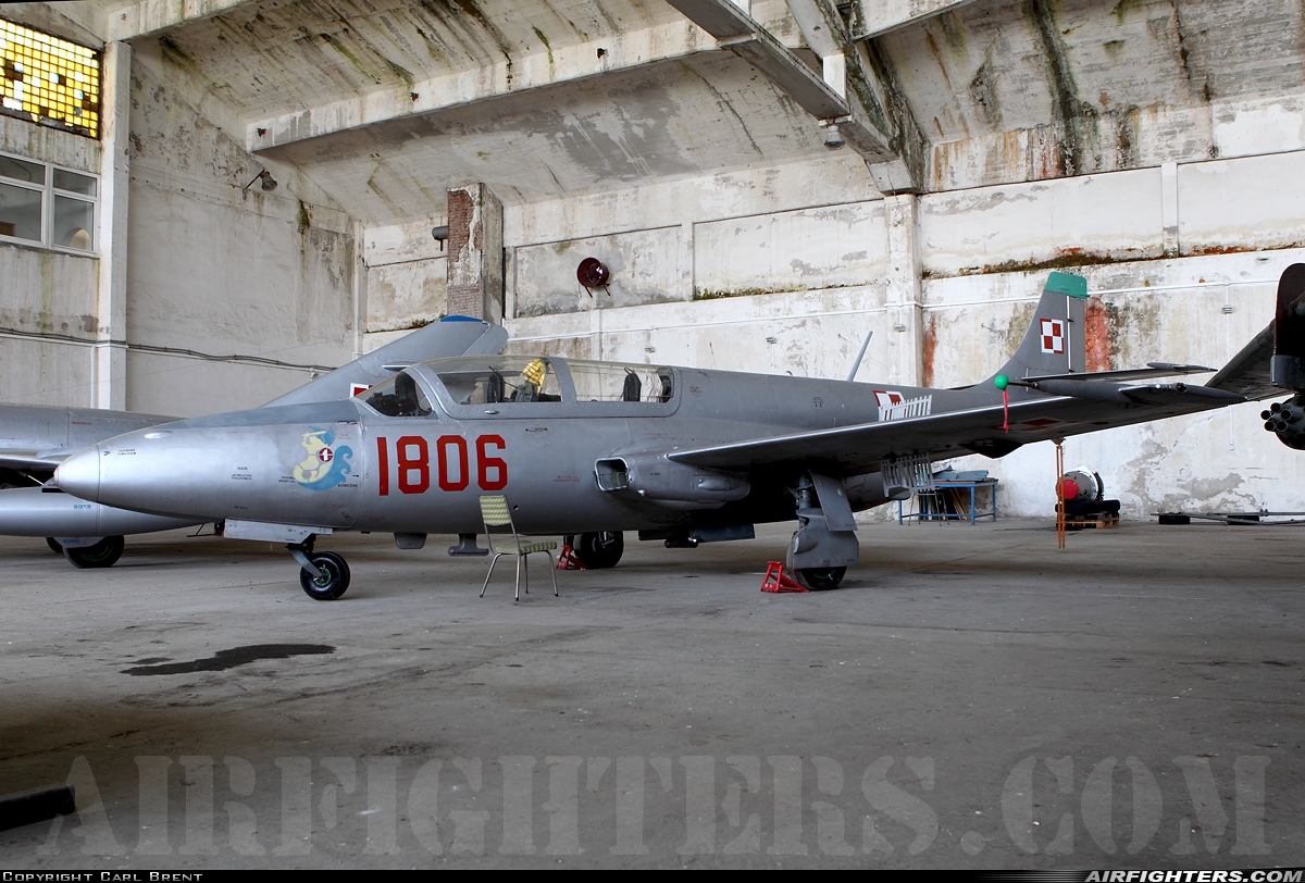Poland - Air Force PZL-Mielec TS-11bis DF Iskra 1806 at Off-Airport - Fort Rogowo, Poland