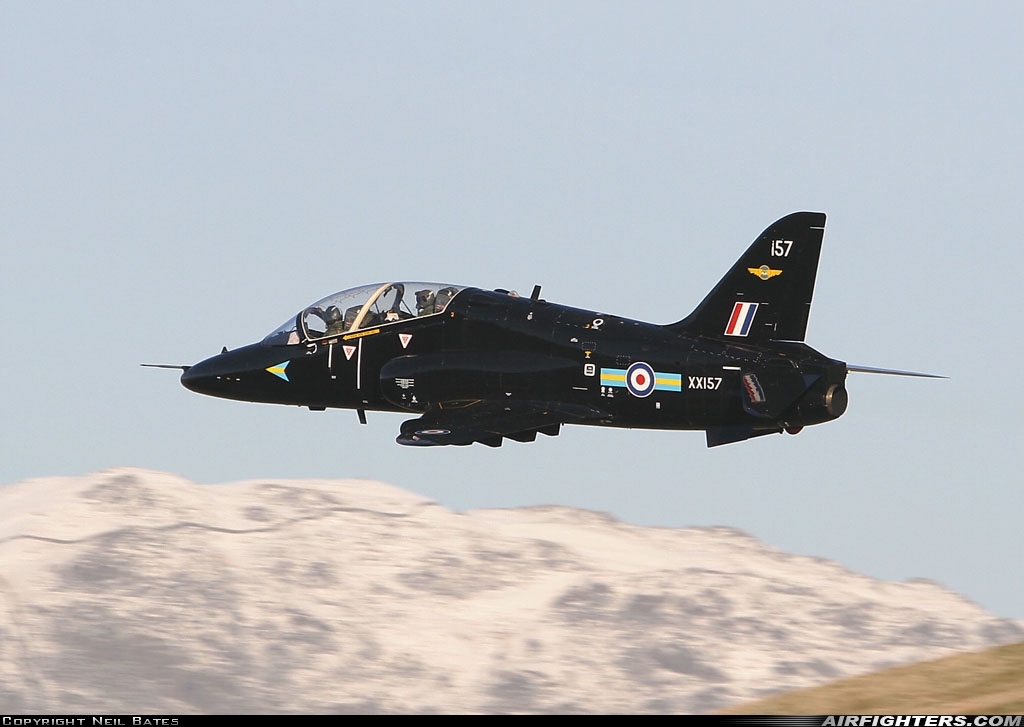 UK - Air Force British Aerospace Hawk T.1A XX157 at Off-Airport - Machynlleth Loop Area, UK