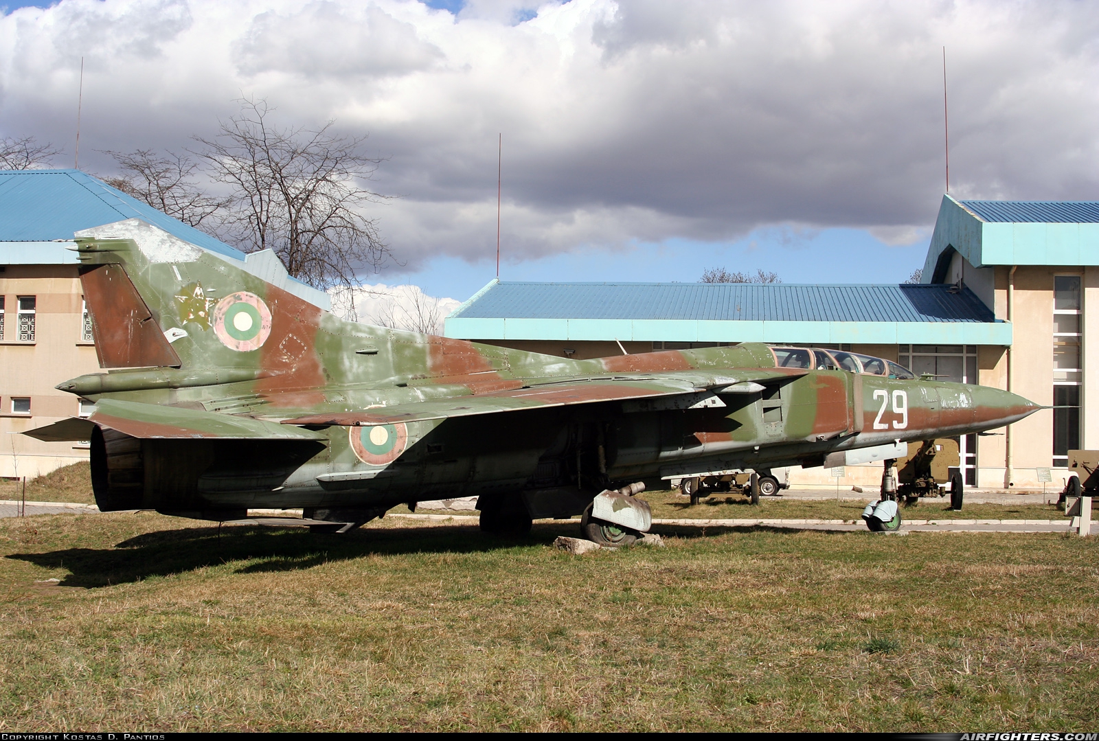 Bulgaria - Air Force Mikoyan-Gurevich MiG-23UB 29 at Off-Airport - Sofia, Bulgaria