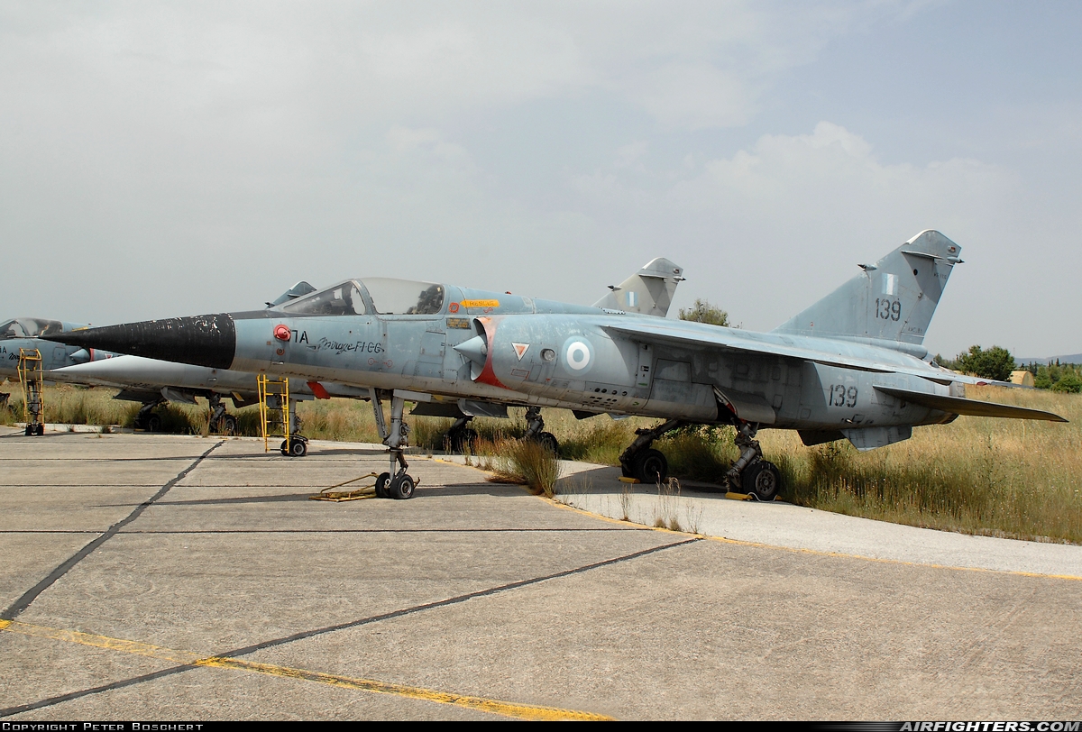 Greece - Air Force Dassault Mirage F1CG 139 at Tanagra (LGTG), Greece
