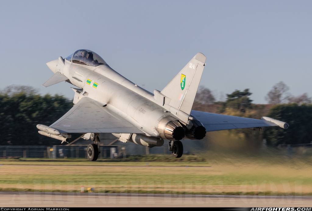 UK - Air Force Eurofighter Typhoon FGR4 ZJ920 at Coningsby (EGXC), UK