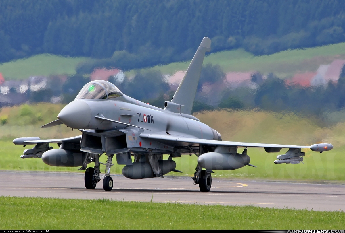 Austria - Air Force Eurofighter EF-2000 Typhoon S 7L-WN at Zeltweg (LOXZ), Austria
