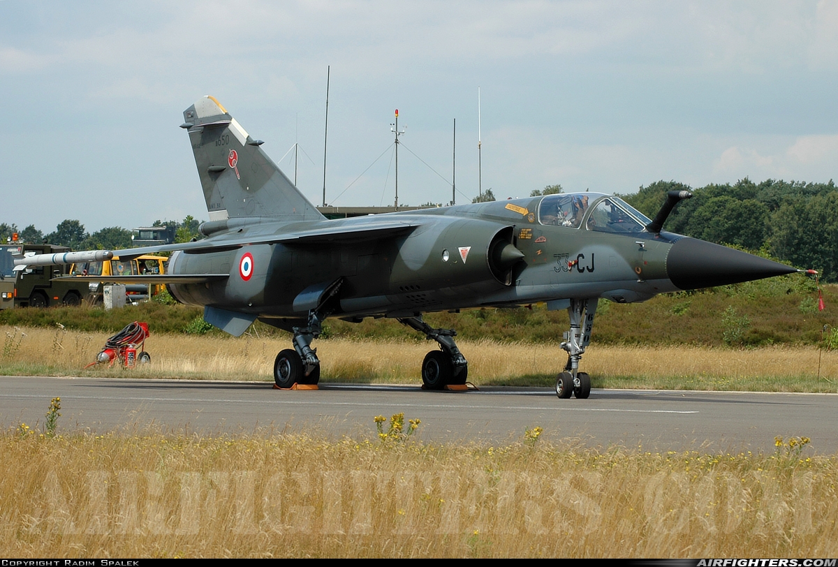France - Air Force Dassault Mirage F1CR 650 at Kleine Brogel (EBBL), Belgium