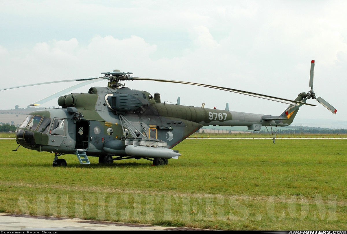 Czech Republic - Air Force Mil Mi-171Sh 9767 at Brno - Turany (BRQ / LKTB), Czech Republic