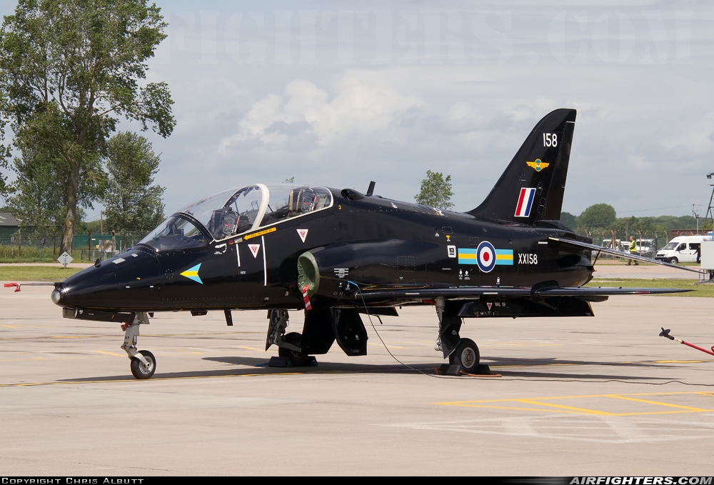 UK - Air Force British Aerospace Hawk T.1A XX158 at Coningsby (EGXC), UK