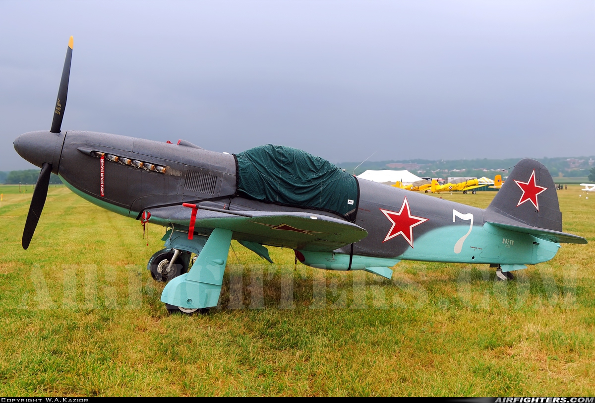 Private Yakovlev Yak-3U N42YK at Geneseo (D52), USA