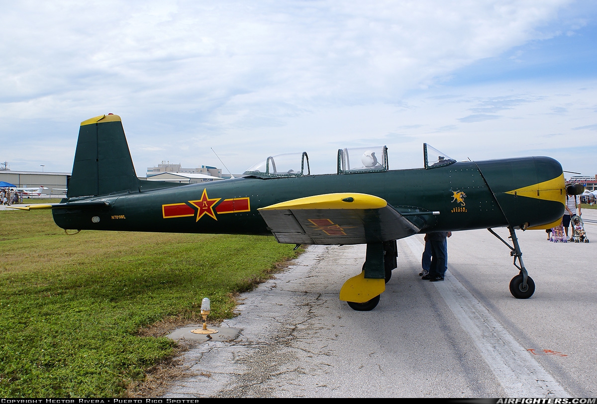 Private Nanchang CJ-5A N701WL at St. Petersburg / Clearwater - Int. (PIE / KPIE), USA