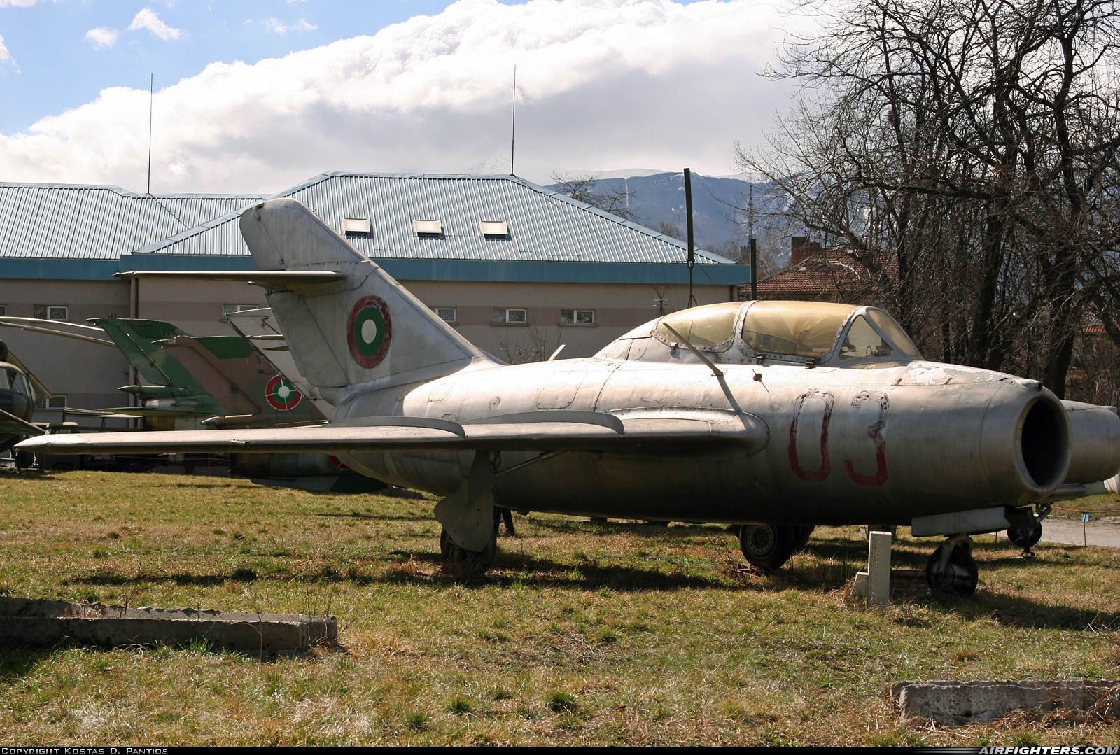 Bulgaria - Air Force Mikoyan-Gurevich MiG-15UTI 03 at Off-Airport - Sofia, Bulgaria