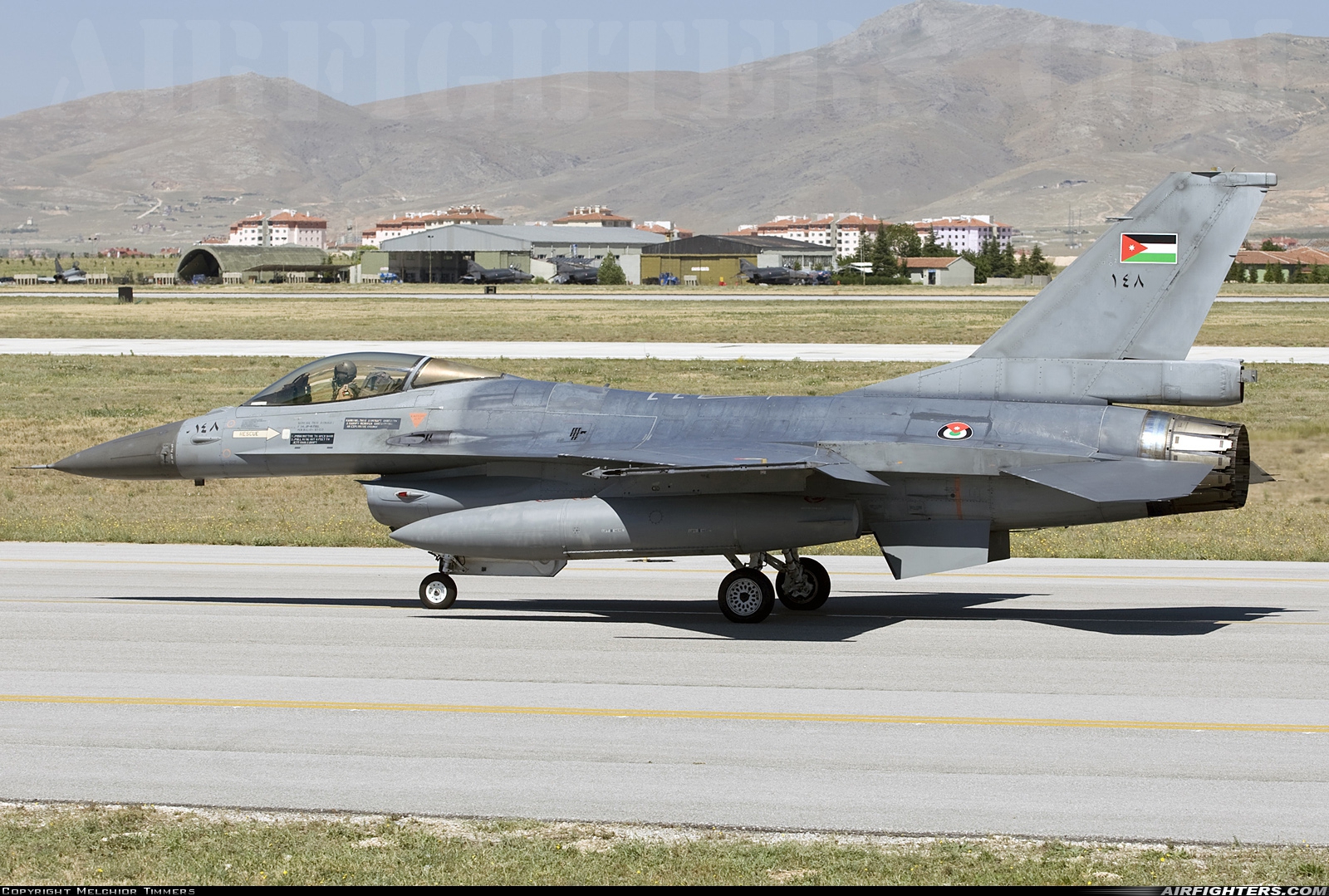 Jordan - Air Force General Dynamics F-16AM Fighting Falcon 147 at Konya (KYA / LTAN), Türkiye