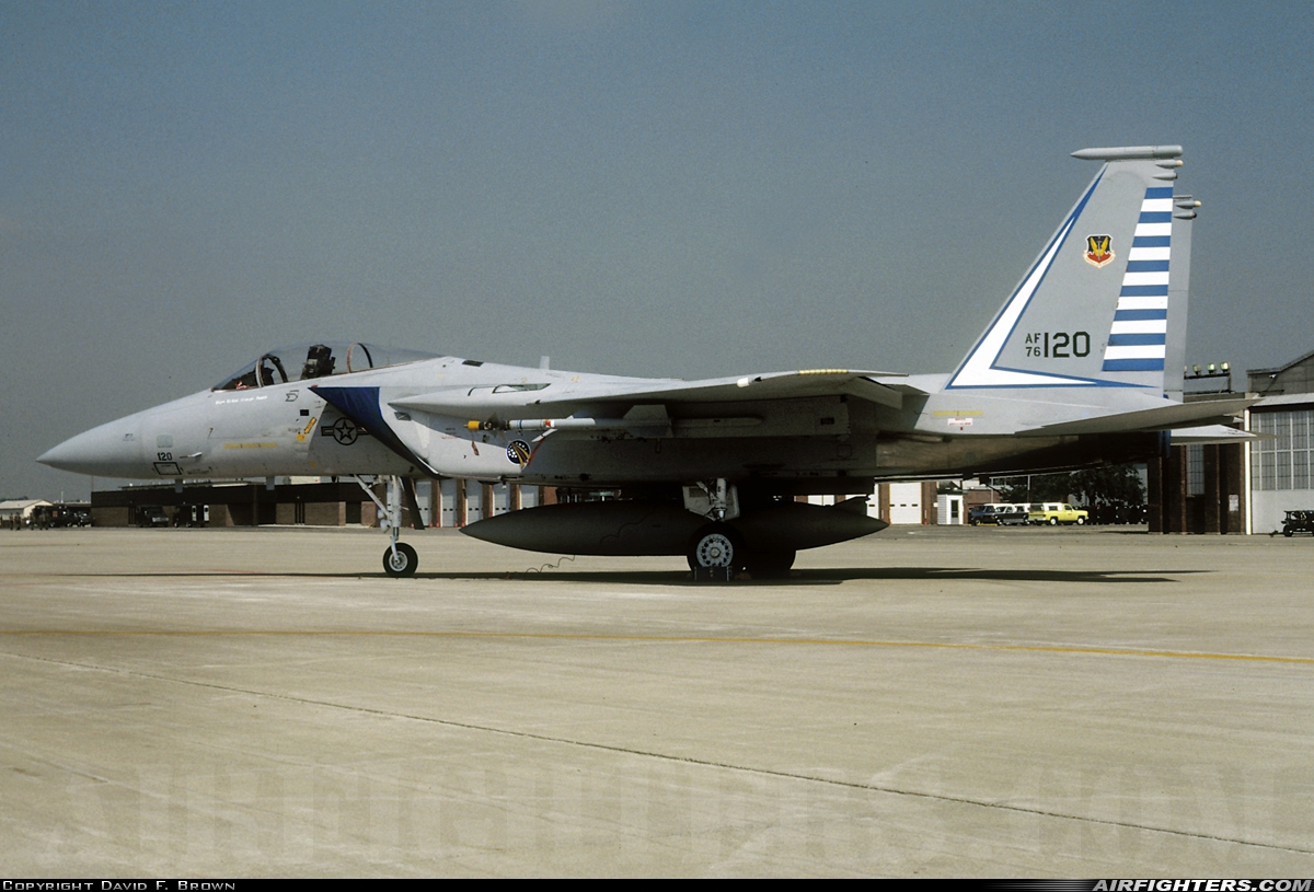 USA - Air Force McDonnell Douglas F-15A Eagle 76-0120 at Mount Clemens - Selfridge ANGB (MTC / KMTC), USA