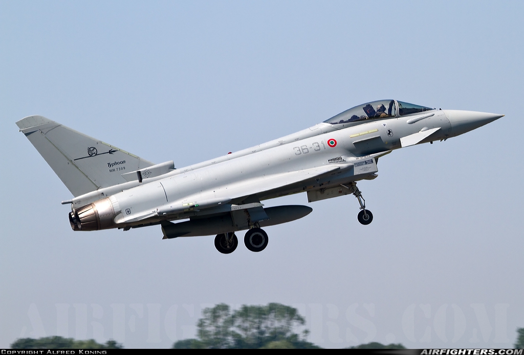 Italy - Air Force Eurofighter F-2000A Typhoon (EF-2000S) MM7309 at Leeuwarden (LWR / EHLW), Netherlands