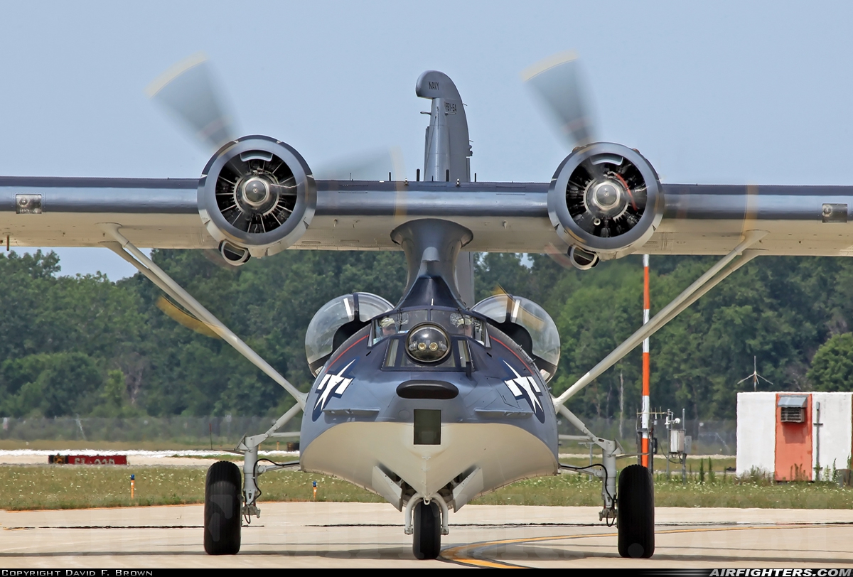 Private Consolidated PBY-5A Catalina N9521C at Detroit - Willow Run (YIP / KYIP), USA