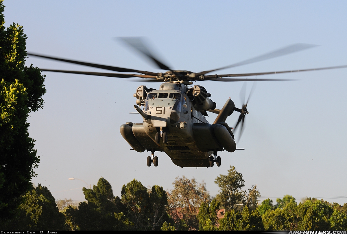 USA - Marines Sikorsky CH-53E Super Stallion (S-65E) 162485 at Off-Airport - Kiwanis Park, USA