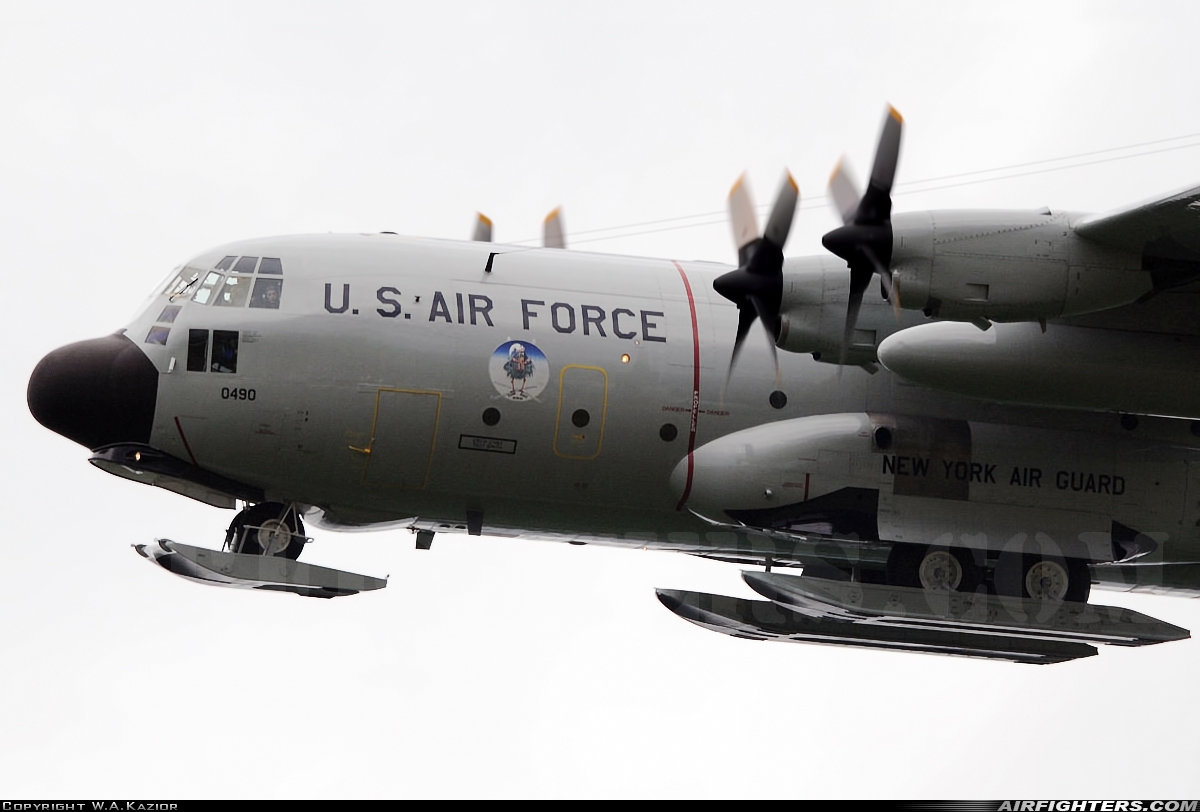 USA - Air Force Lockheed LC-130H Hercules (L-382) 83-0490 at Geneseo (D52), USA