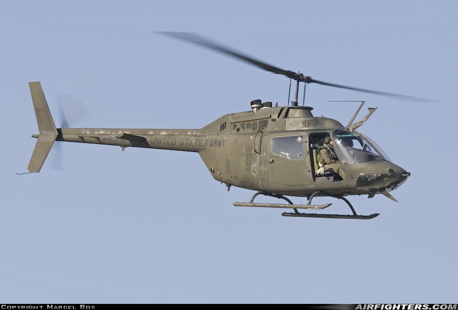 USA - Army Bell OH-58C Kiowa (206A-1) 70-15480 at San Diego - North Island NAS / Halsey Field (NZY / KNZY), USA